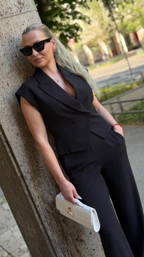 Imperial vesta nero čierna - Farba: Čierna, Veľkosť: L