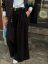 Elegantné široké čierne nohavice Imperial s vysokým pásom, padavý materiál pre moderný ženský outfit.