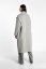 Šedý oversize kabát Imperial z vlnenej zmesi – minimalistický taliansky štýl