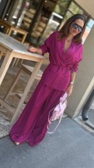 Imperial široké nohavice magenta