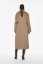 Camel oversize vlnený kabát Imperial – elegantný taliansky dizajn