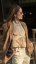 Hnedé dámske sako s jemnými pásikmi, elegantný oversize strih, štýlový business look